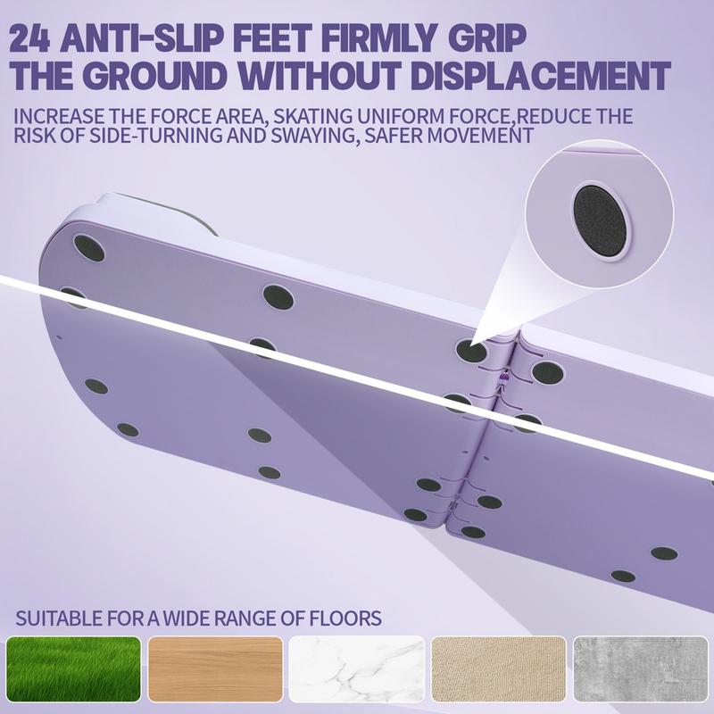 8-in-1 multifunctional folding stretch board, training board set with resistance bands, home fitness, push-up training. Multiple training methods, can be used for abs, biceps, triceps, and full-body core strength exercises. Foldable design, space-saving,