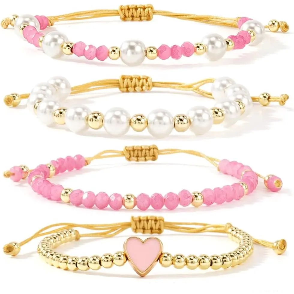 Surfer Heishi Clay Beaded Bulk Bracelets Set for Women Bohemian Stackable  Beads Stretch Y2K Kidcore Summer Beach Elastic Layering Friendship Preppy
