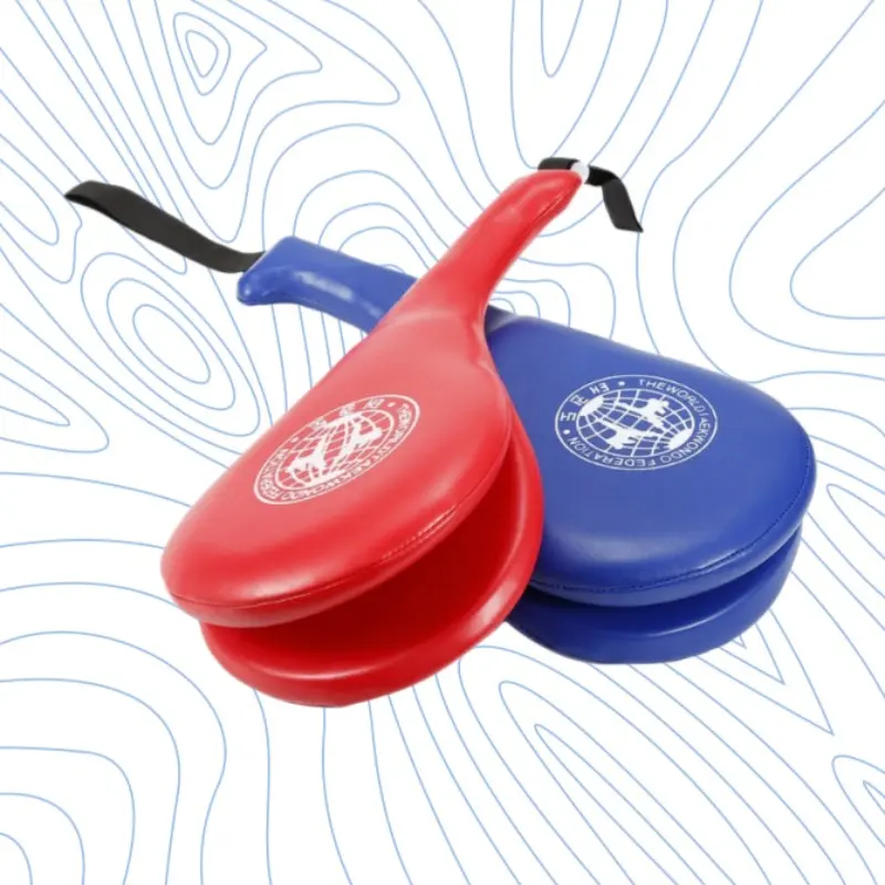 Handheld Taekwondo Training Target for Practice and Accuracy, Durable Kick Pad for Teens and Adults, Martial Arts Equipment, Gym Fitness Trainer