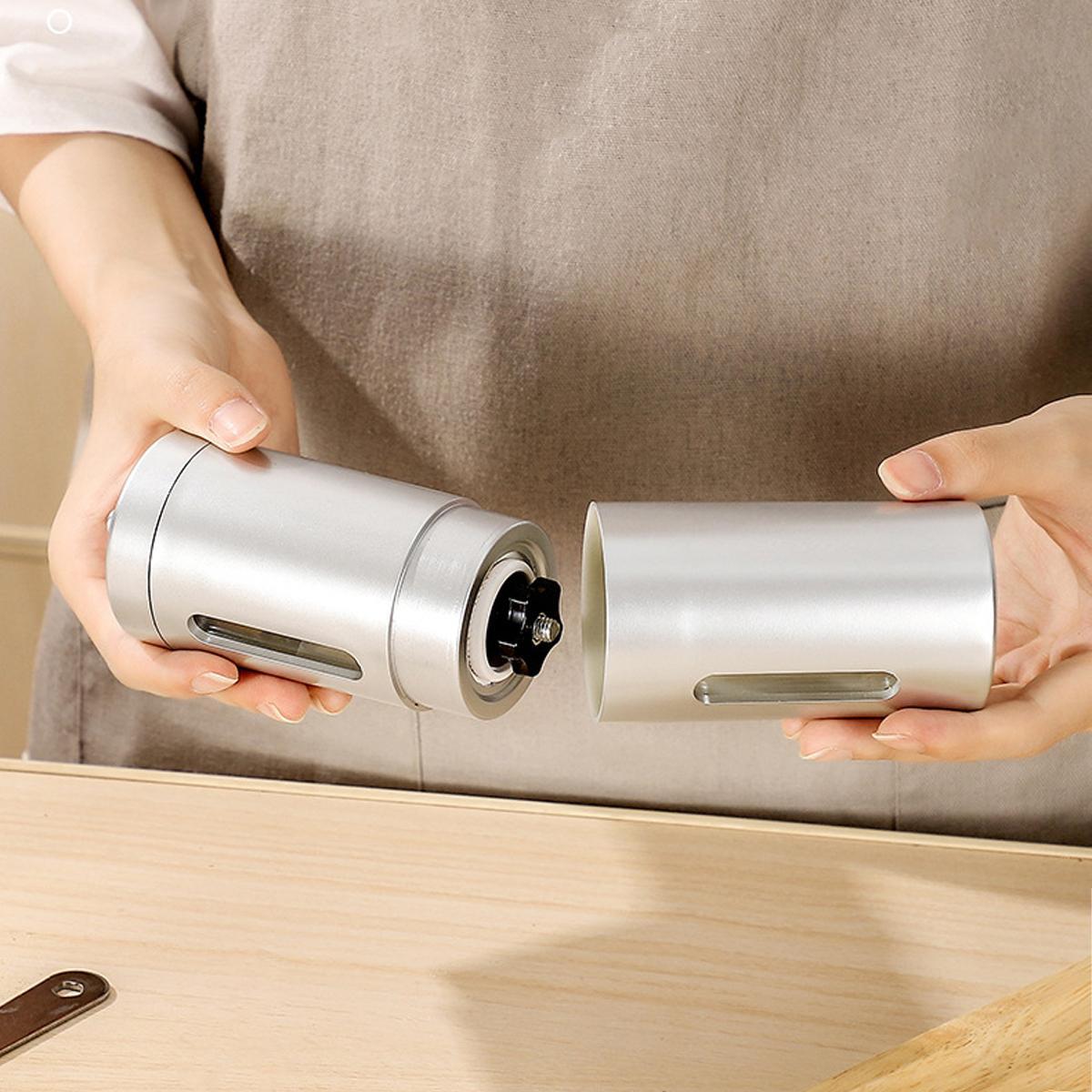 Manual Coffee Grinding Tool, 1 Count Adjustable Coffee Bean Grinding Tool, Coffee Making Tool for Home Kitchen, Kitchen Accessories