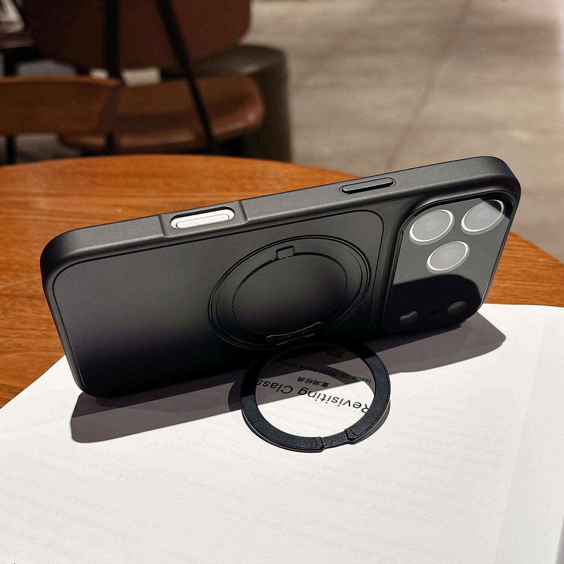 360 °   Rotating stand instantly transforms into 17, suitable for Apple 17 Pro Max phone case, iPhone 16 anti-drop protective cover