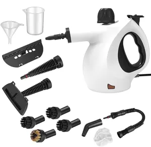Pressurized Handheld Multi-Surface Natural Steam Cleaner with 12 pcs Accessaories, Multi-Purpose Steamer for Home Use, Steamer for Cleaning Floor, Upholstery, Grout and Car,pressurized steam cleaner