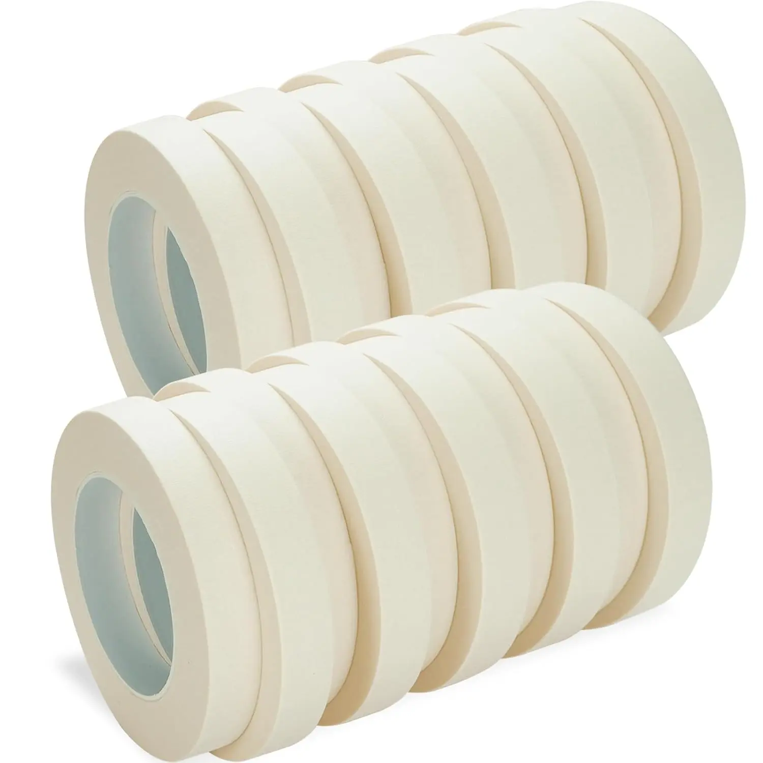 Masking Tape, 0.75 Inch X 55 Yards X 20 Rolls, 1100 Yards in . | 20 Packs White Masking Tape, For General Purpose Use, Painting, Crafting, School Stationery, Arts,  Use etc.