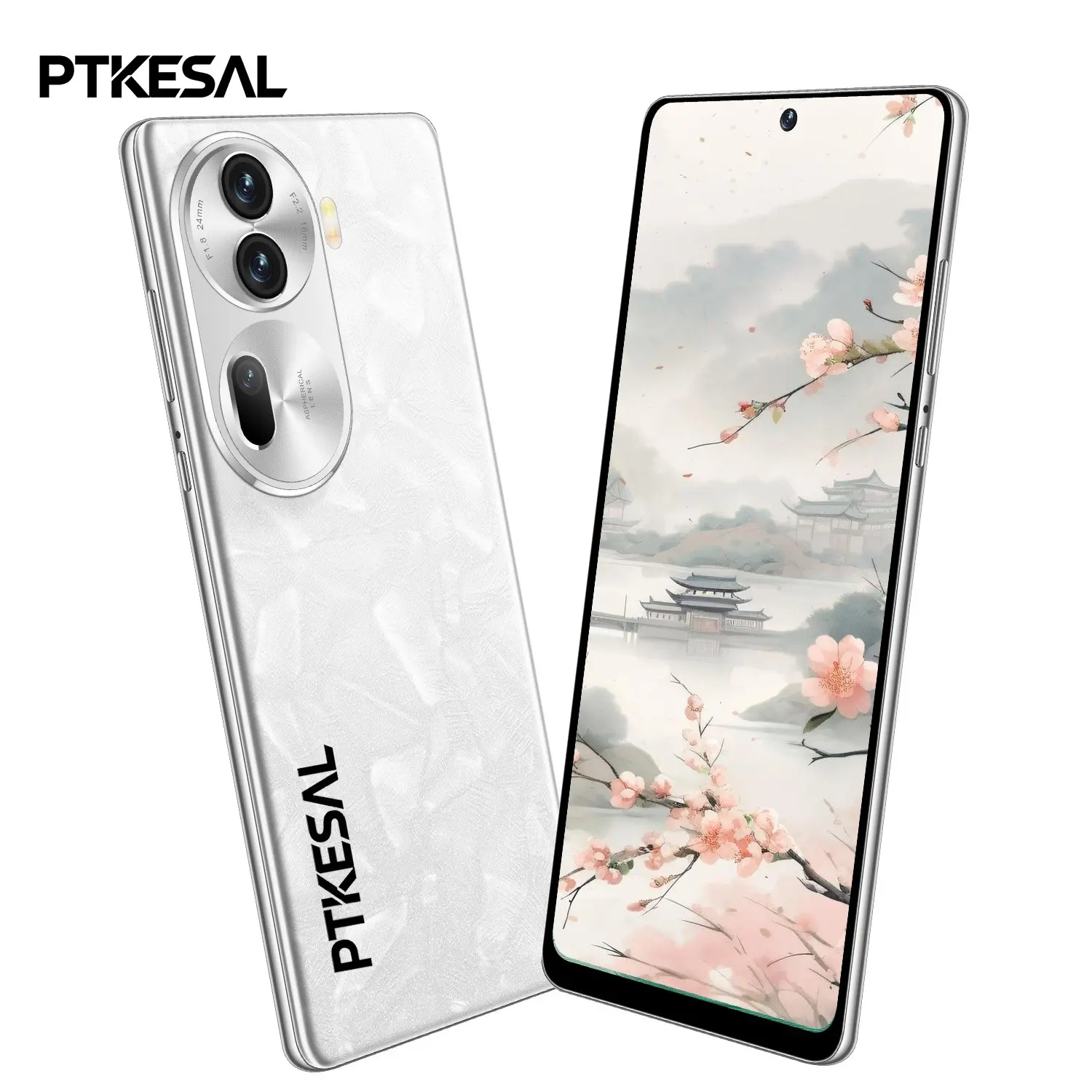 Ptkesal-Reno12 Pro Smartphone, Dual Sim, 6.56-Inch Display, 3gb+64GB RAM, Global 4g Network, 5+13mp Camera, 4000mah Battery, Android Os