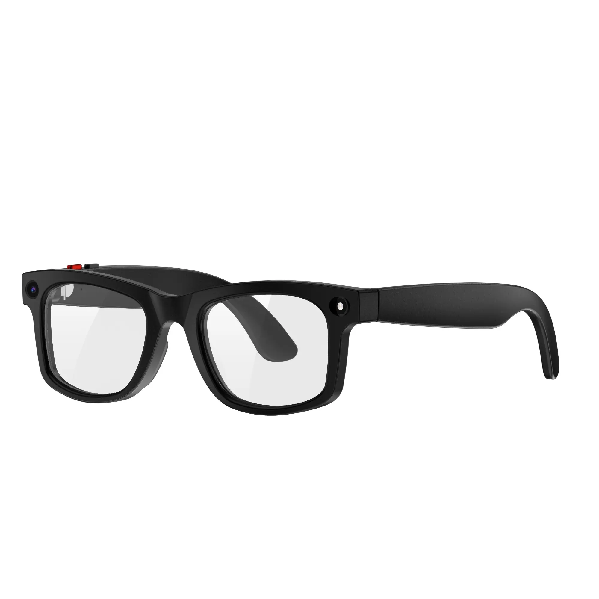 Ai Smart Glasses with Camera, Wear Detection, Interchangeable Lenses, Translation, Calls, Music, Outdoor Recording, AI Camera Glasses, Smart Glasses with Camera