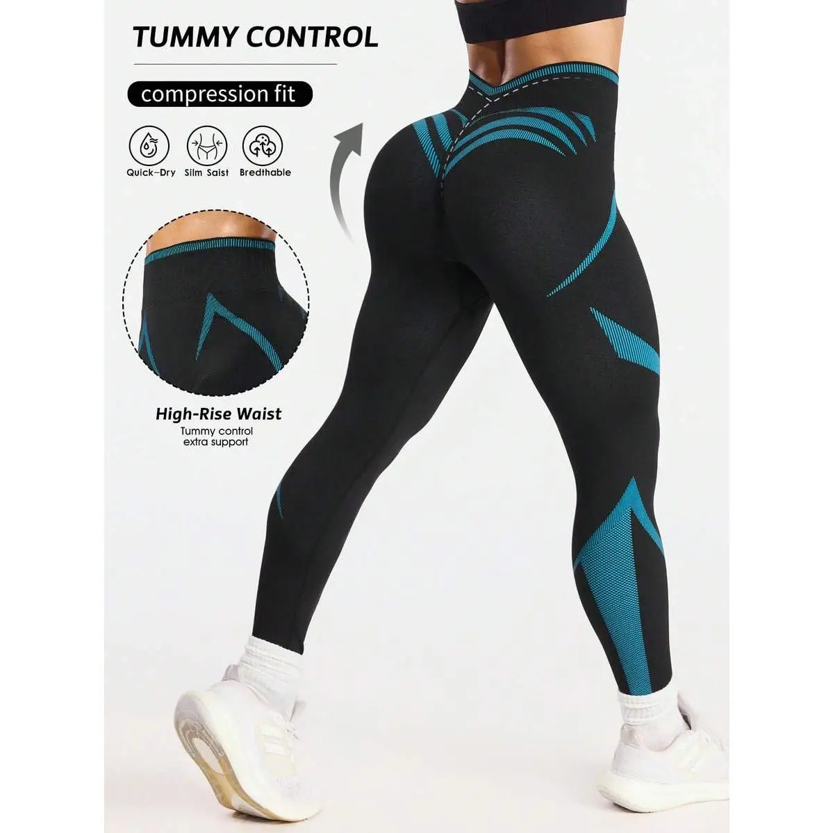 V-Waist Contrast Color Tight Yoga Leggings, Seamless Pants Women, Squat-Proof Workout Running Tights,High-Waist,Leopard,Print,Back,Flare,Flared,with,Pockets,tummy,control,bootcut