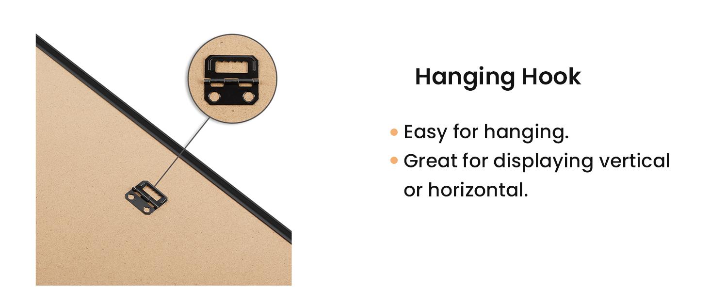 THE WELL KEPT Picture Frame For 18x24 Black 3 Pack, Scratch-Proof Poster Frames For 18x24 for Photo Gallery-Slide-In Strips, Horizontal or Vertical Wall Mounting Decoration Items Home Decor Accessory