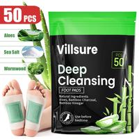 50PCS Good Night +Deep Cleansing Detox Foot Pads