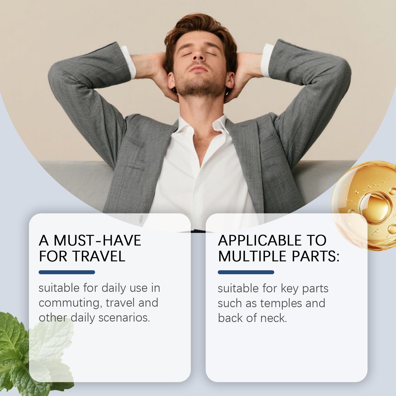 Travel-Friendly Vertigo Ease Roll-On | Essential Oil to Soothe & Support Balance On-the-Go