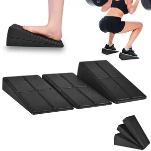 Squat wedge, slant board calf stretcher, 4-angle adjustable incline board, Ideal for calf stretching, squat training and ankle mobility exercises.