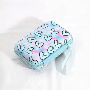 Data cable charger storage bag for earphone storage box anti-fall zipper bag creative painting