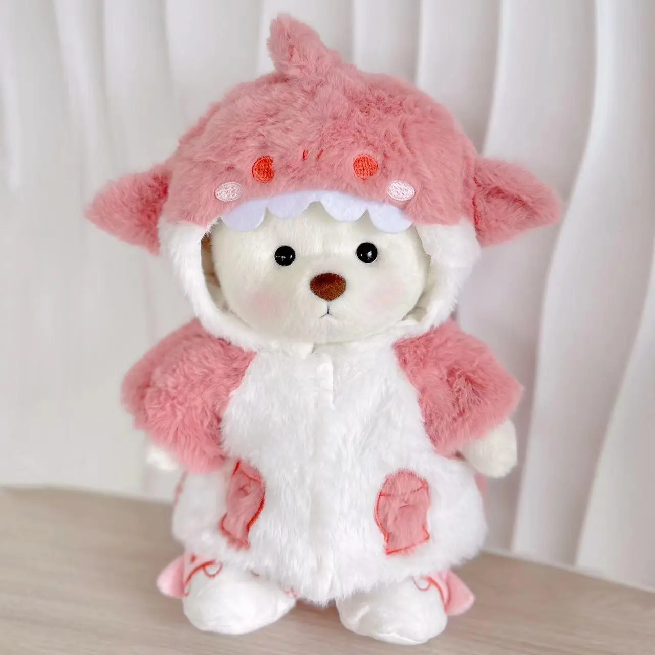 30cm Handmade Original Teddy Bear Stuff Plush Doll With Clothes Lina Bear Kawaii Plushies Birthday Gift For Children Girlfriend