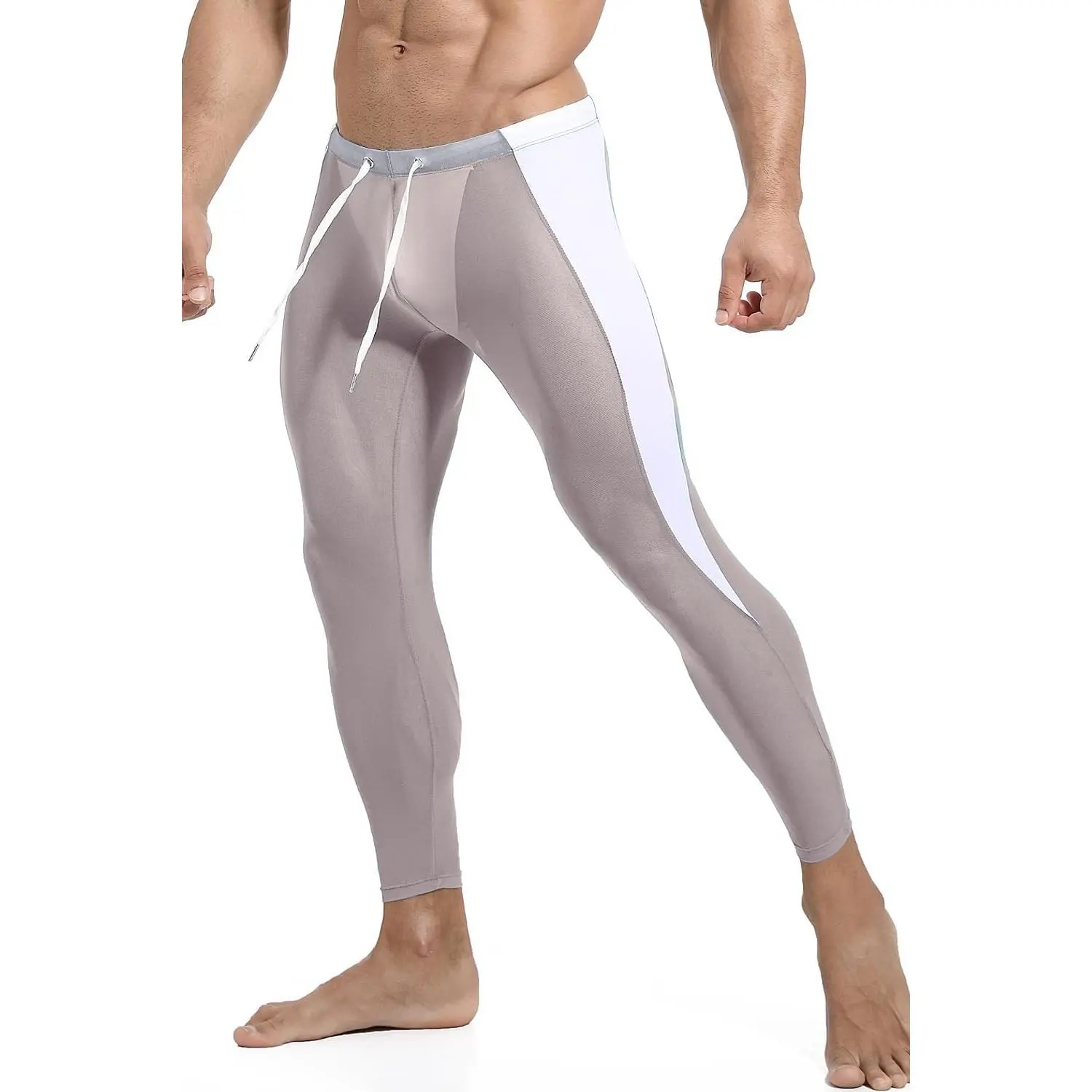 Men's Mesh See-Through Compression Yoga Pants Workout Leggings(Gift)