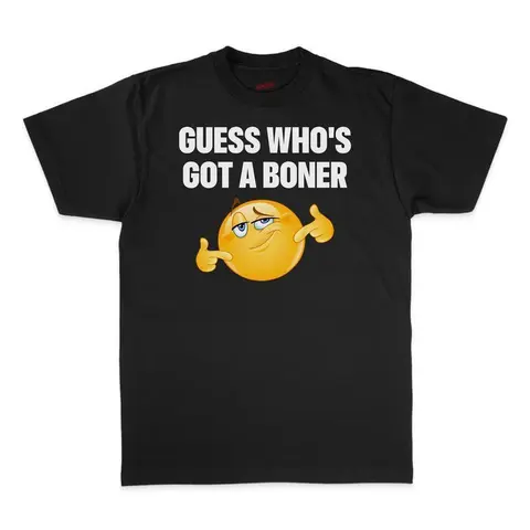 Men's Unisex Cotton Short-Sleeve Round Neck Funny Meme Graphic T-Shirt - Streetwear Casual Top, USA-Made Mens Gift, Gifts for Boyfriends, Shortsleeve