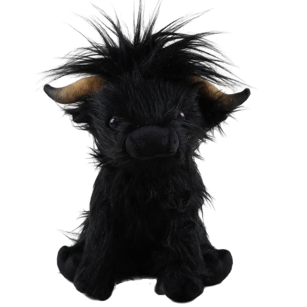 Highland Cow Plush Toy, Simulation Cow Stuffed Animal Realistic Toy, Cute Cow Design, Cute Summer Ornaments Sofa Decoration, Kreeptures Plushies Toy, Companion Toys, Fidget Toys
