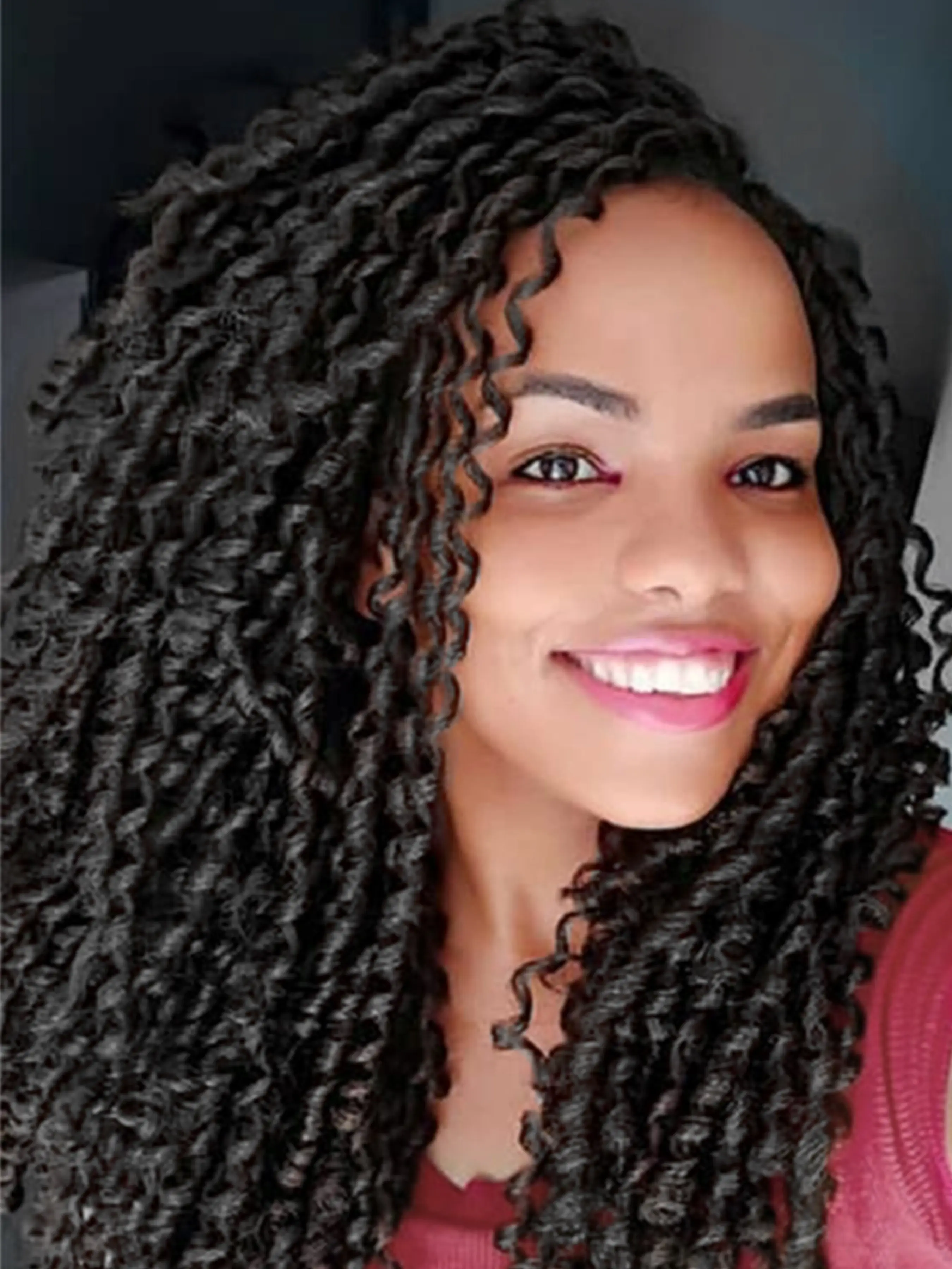 3 Pcs Soft Dread Synthetic Soft Dreads Crochet Hair 14 Inch Synthetic Soft Locs Crochet Hair Extensions Straight Faux Locs Synthetic Hair