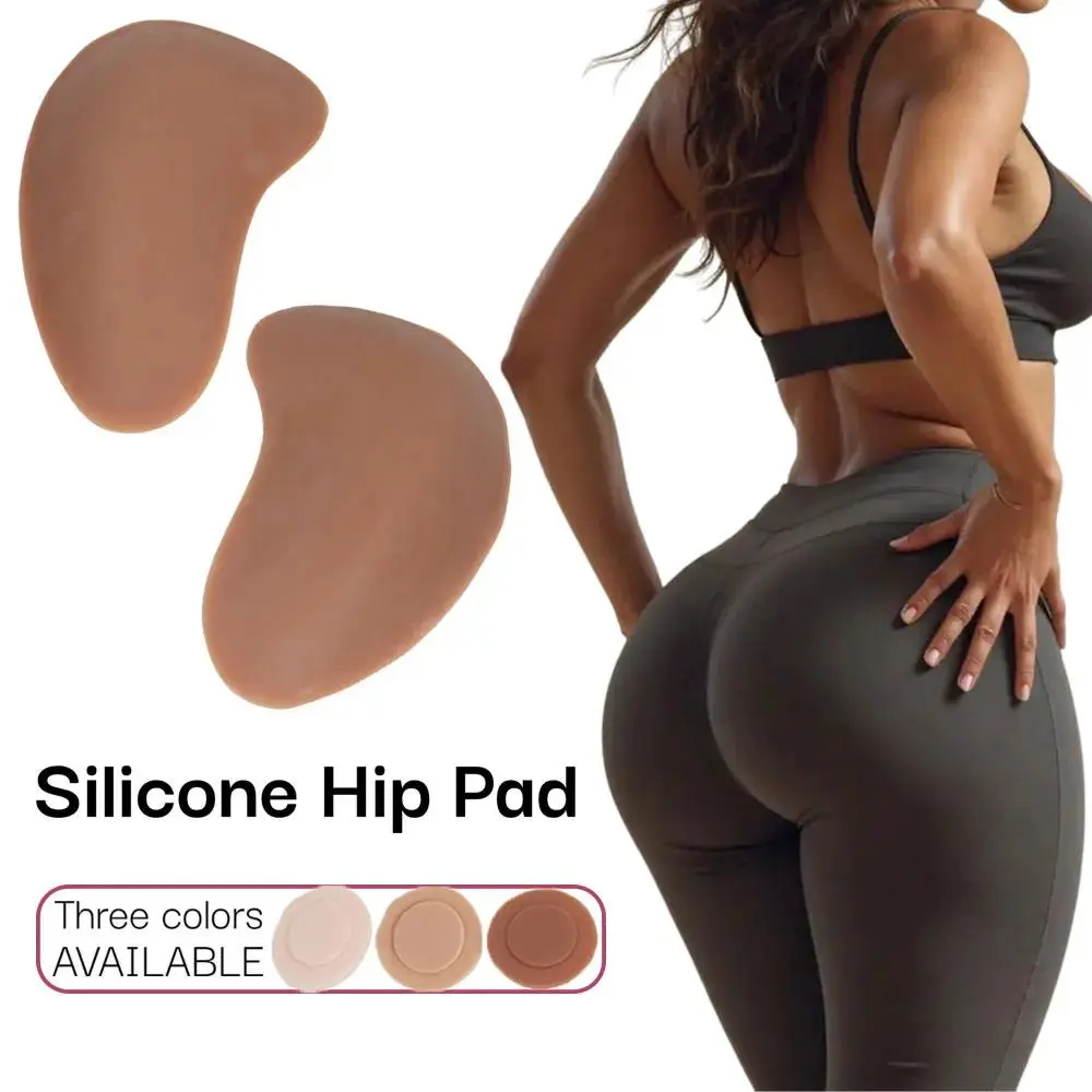 Women Crossdressing Silicone Hip Pad Buttocks Enhancer Soft Fake Butt Pad Thicken Invisible Inserts Butt Pad Shapewear Panties