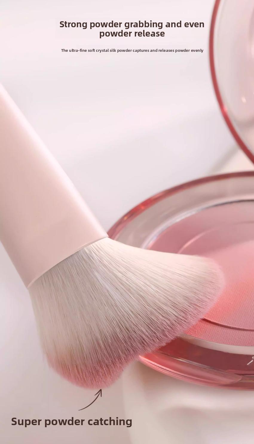 Hot-selling new product: Beginner makeup brush set for eyeshadow, blush, contouring, blending, and nose shadow - a super valuable complete set of brushes for beginners