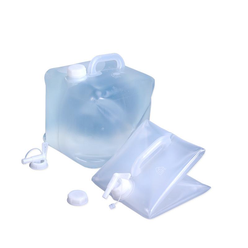 Foldable Water Storage Container, Bolted, BPA Free 2.6/5 Gallon Kettle, Emergency Storage Kettle for Camping, Picnicking, Hiking