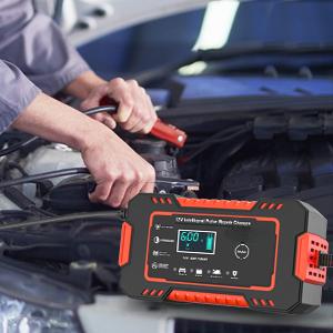 🔥 12V 6A Smart Battery Charger |   Auto Trickle Charger & Maintainer with Temp Compensation |   Multi-Vehicle Use for Car, Truck, Motorcycle, Boat