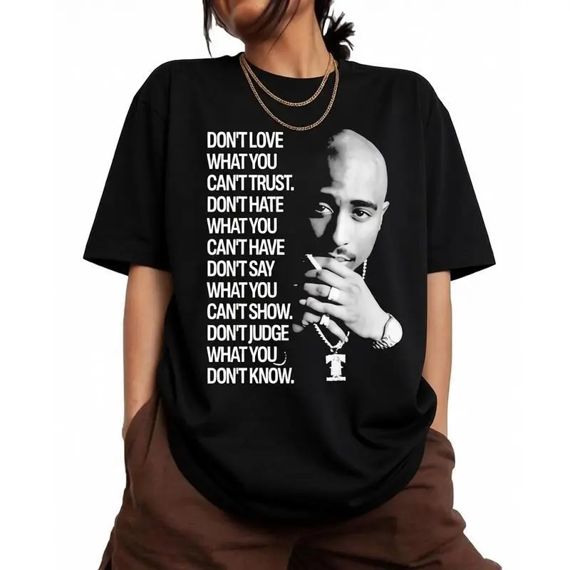 LETOLS Vintage 2Pac Prayer Graphic Tee, Tupac Shakur Shirt, 2Pac Shakur Shirt, 90s Merch, Rapper Shirt, Hip Hop 90s Legends Shirt, Rapper Merch