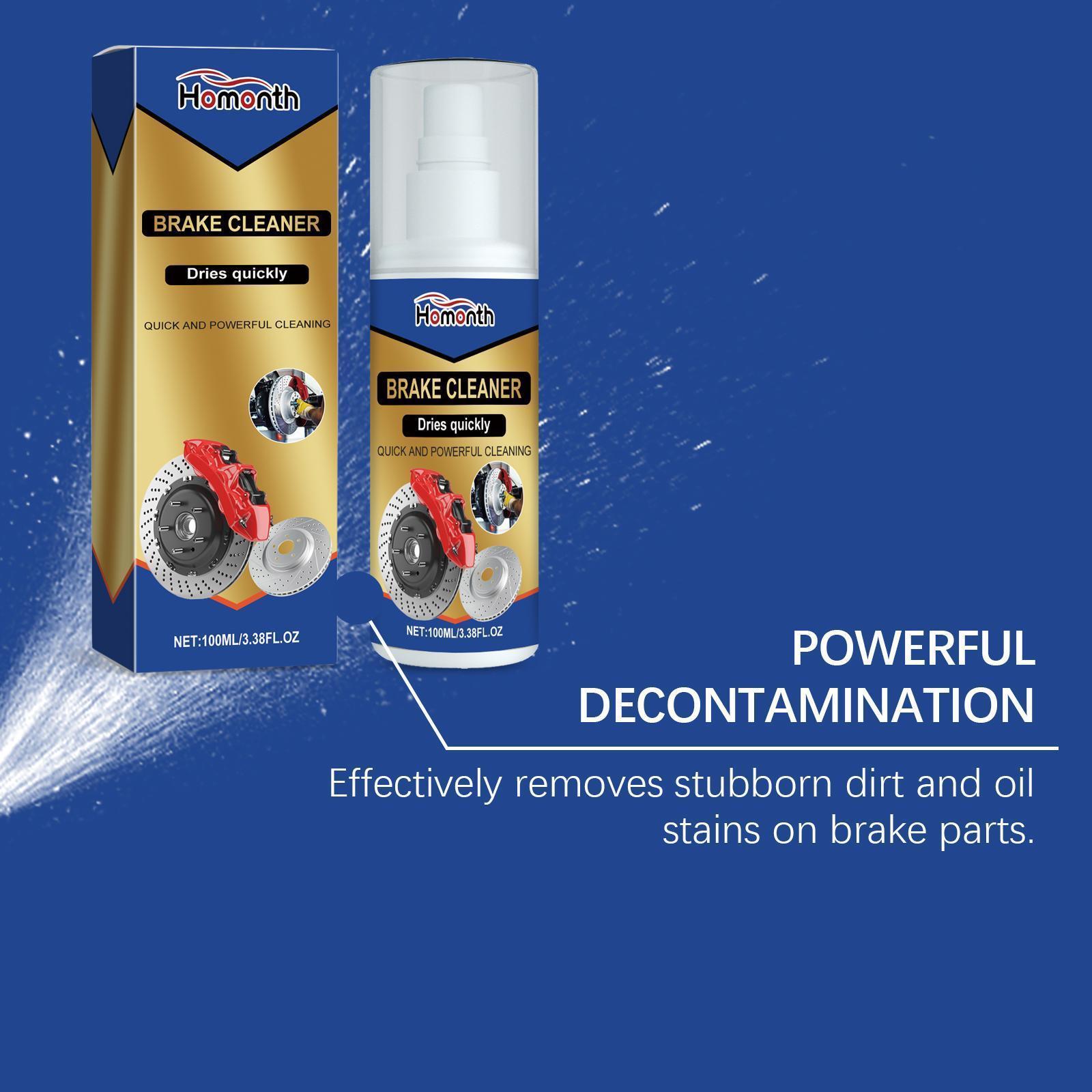 Automotive Brake Cleaner - Effectively Removes Oil Stains from Vehicle Brake System Grease Remover Heavy Duty Degreaser