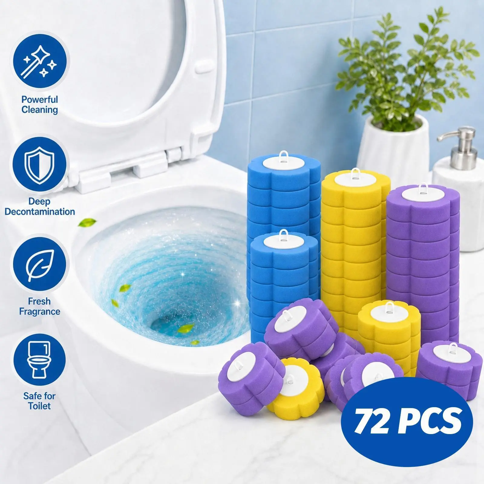 72-Couts Refills (No Toilet Brush)