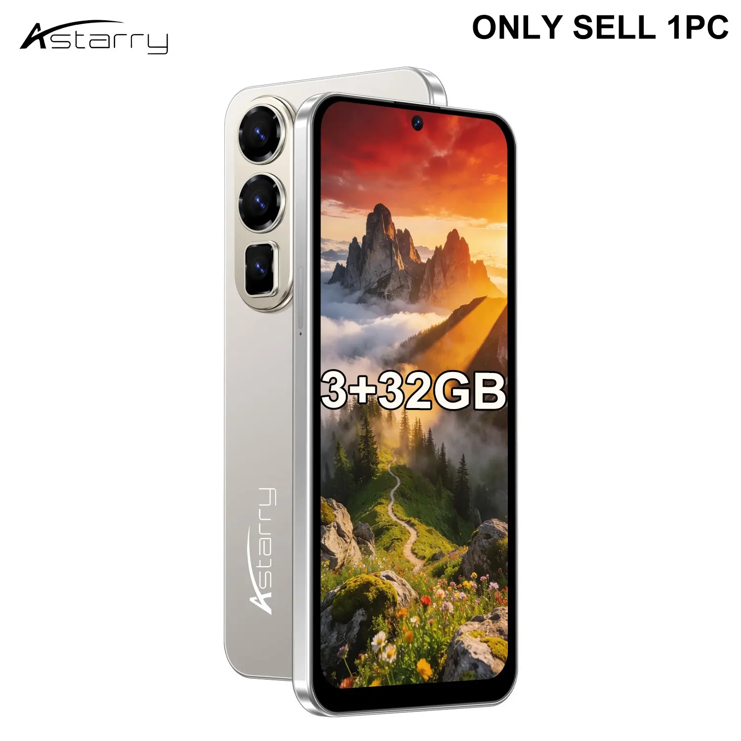 Astarry-6.56-inch S26 Ultra smartphone 3GB+32GB 4G network 2MP+5MP Android 10.0 version smartphone dual card dual standby student only