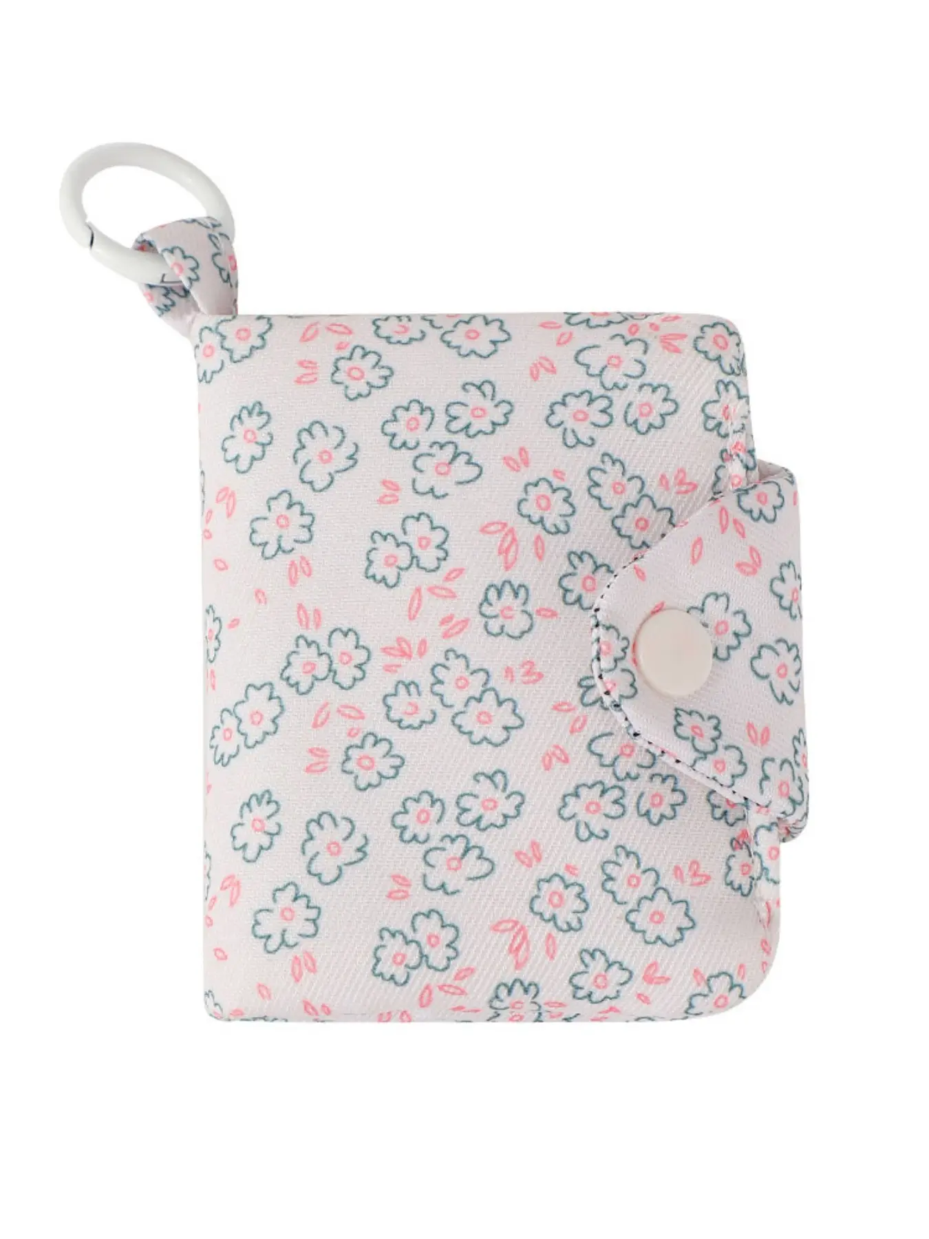Cute Flower Multi-Layer Coin Purse, Student Pendant, Simple Card Holder, Earphone Data Cable Organizer, Stylish Accessory, Cute Wallets