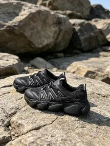 Vintage Sports Shoes for Women, Breathable Mesh Anti-Slip Shock Absorption, Outdoor Camping Dating Commuting, Multi-Scene Use