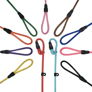 Nylon Dog Leash 11-Pack (11 Assorted Colors), 4.6FT for Small to Medium Dogs, 10mm Braided Nylon with TPU Non-Slip Buckle, Daily Walking & Puppy Training