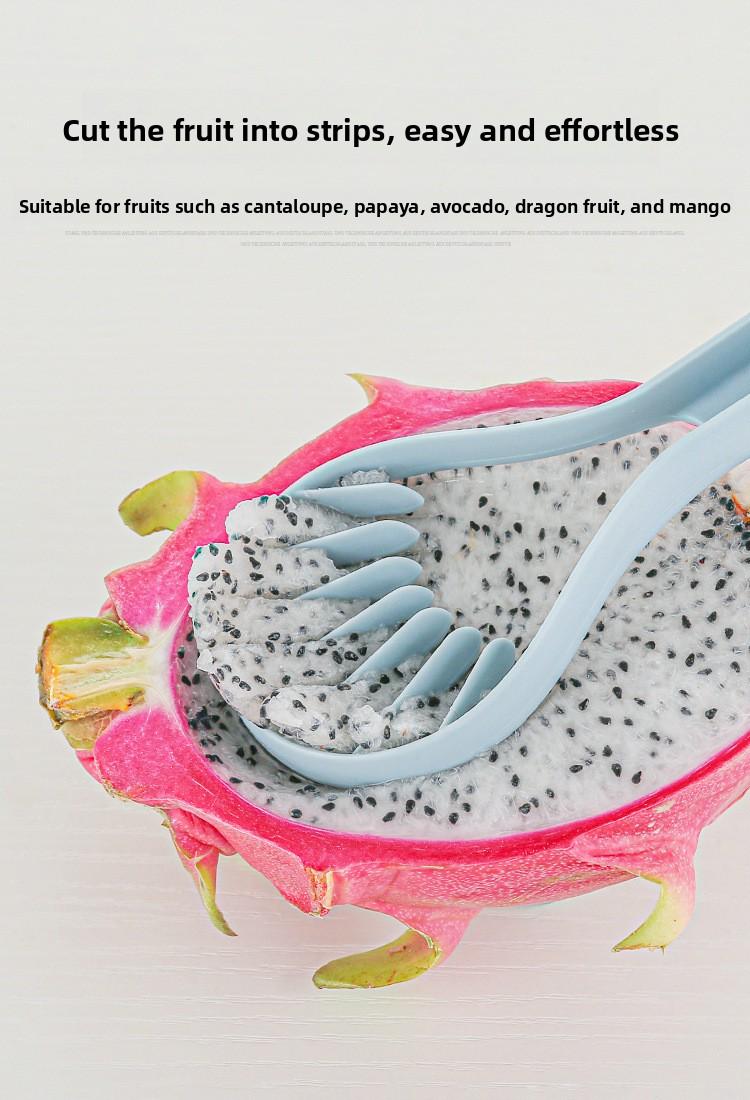 6 in 1 Fruit Baller Cutter Set Multi Function Fruit Carving Tools for Fruit Platter Decoration