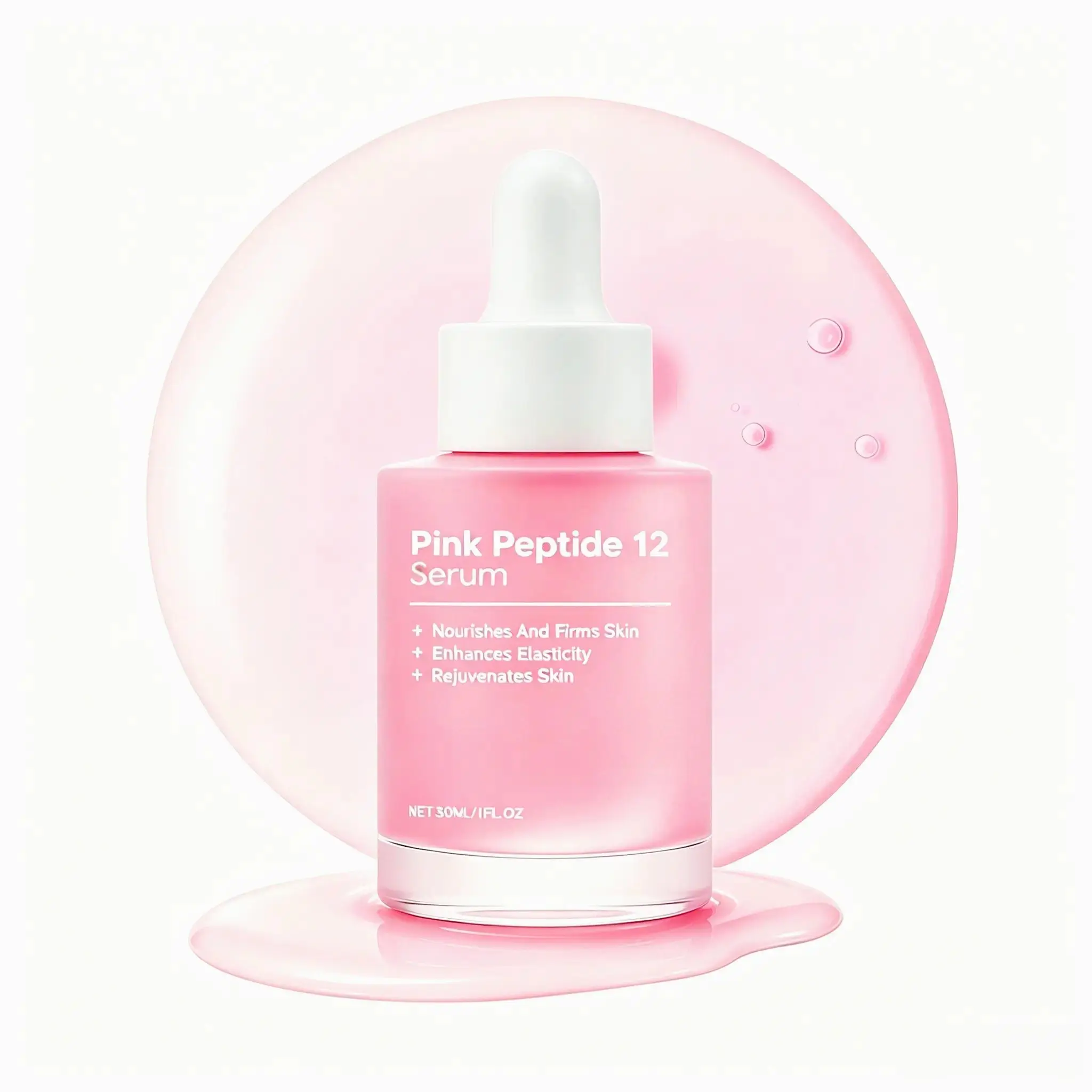 Ultra Light PDRN Pink Peptide Brightening Face Serum | Lightweight Hydrating Serum with Salmon PDRN & Hyaluronic Acid | Fast-Absorbing Glow Care for Skin Clarity | K-Beauty, Korean Skincare Brightening Serums (30ml / 1.01 fl. oz.) (110ml / 3.72 oz)