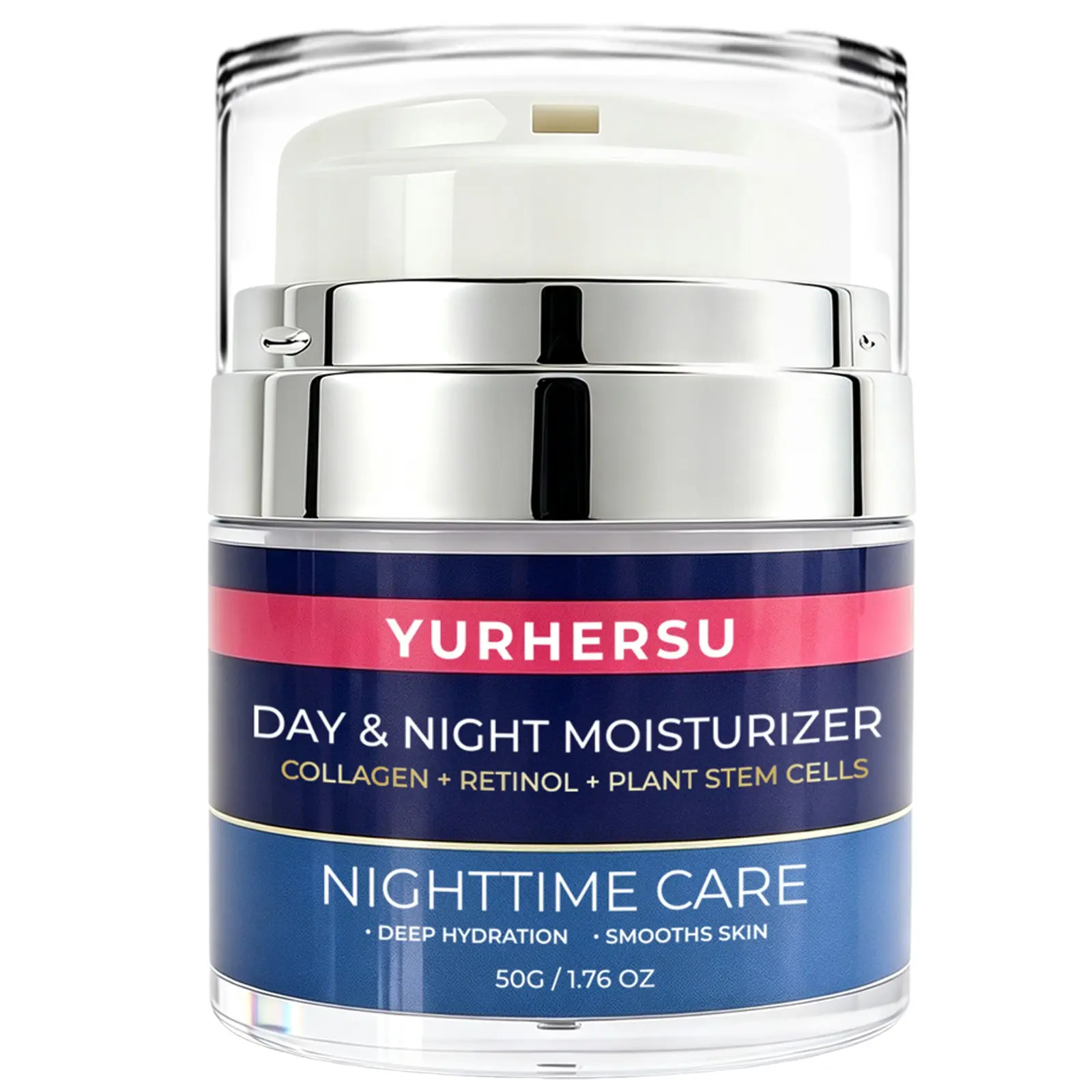 Day & Night Anti-Wrinkle Cream, Natural Gentle Non-Irritating Formula with Retinol Niacinamide Collagen and Botanical Stem Cells, Reduce Aging Signs, Firm Skin Support Youthful Complexion for Sensitive Skin Daily Anti-Aging Skincare