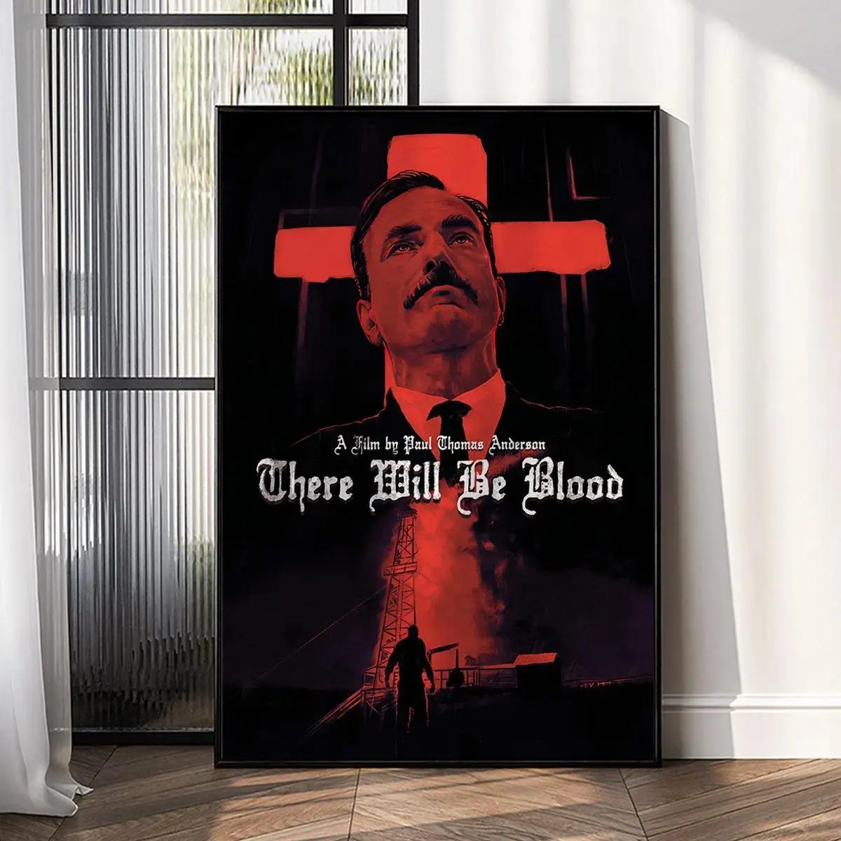 There Will Be Blood Canvas Movie Poster – Vintage Wall Art – Frameless Home Theater Decor – Print Gift