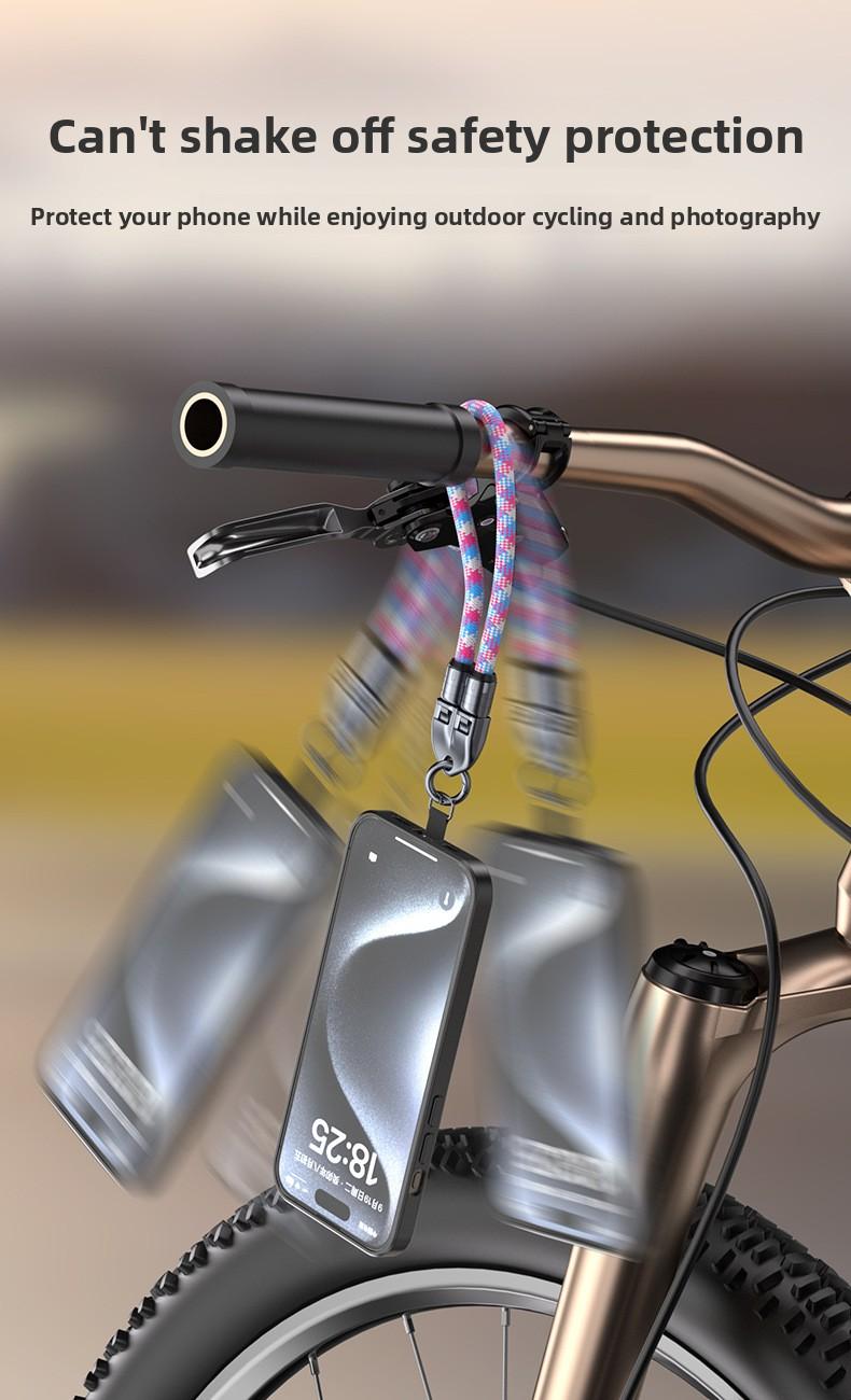 New 2-in-1 phone lanyard data cable PD240W super fast charging suitable for mobile phones and computers