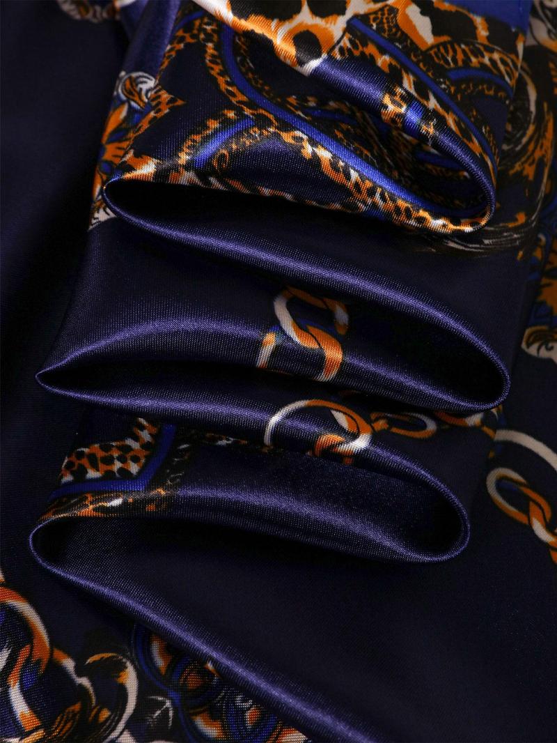 Women's Leopard Print Satin Scarf, Fashionable Soft Scarf for Daily Wear, Casual Versatile Scarf for Women & Girls