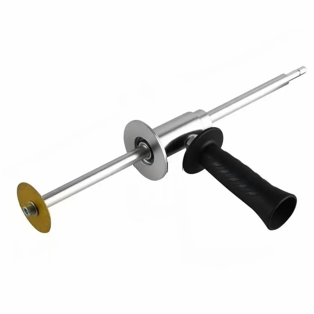 1 Pipe Cutting Locator | 1/4" Hex Shank, Heavy-Duty Internal PVC Pipe Cutter, Fits 1-1/2" to 8" Pipes, Compact Cutter for Pipes, Metal, Glass and Wood, Professional Plumbing Tool