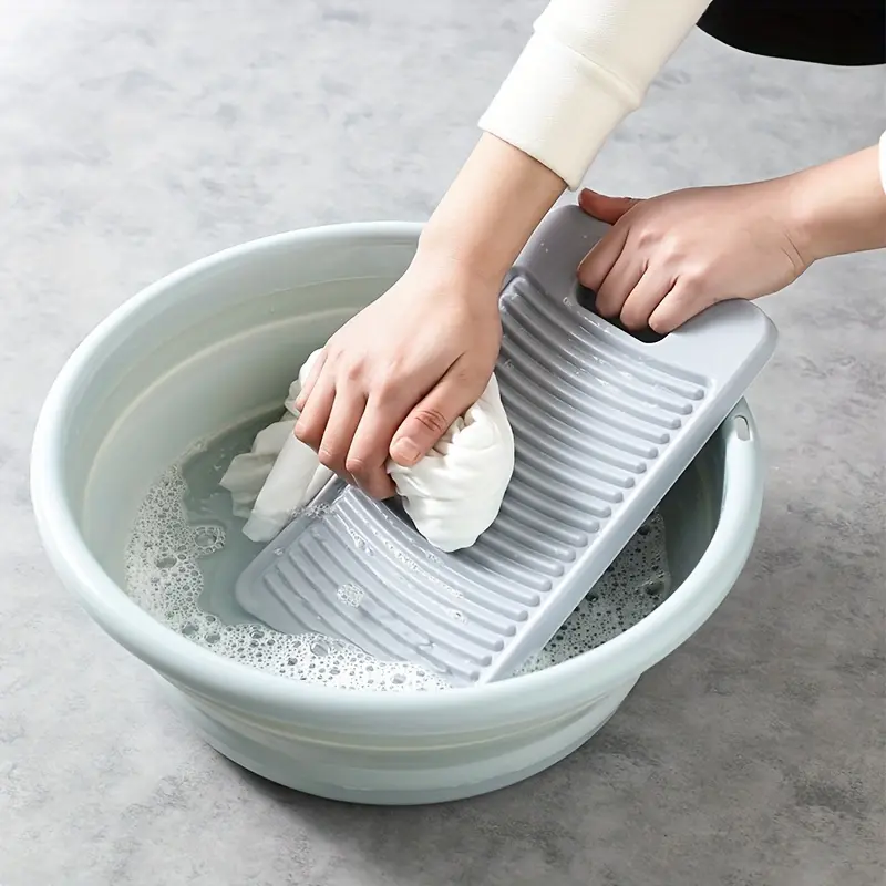 1pc Scrubbing Board Laundry Board, Household Thickened Non-slip Scrubbing Board, Dormitory Scrubbing Board, Washing Clothes Scrubbing Gods, Laundry Supplies, Home Goods