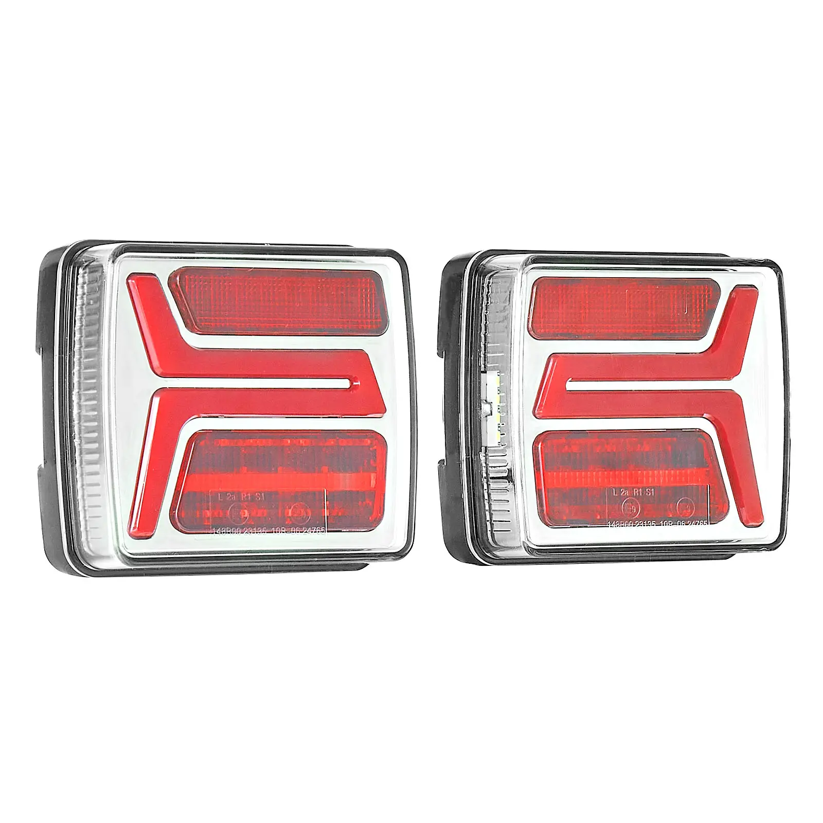 Trailer Lights, Tow Lighting Kit with Wiring Harness for Boat Truck Camper RV Snowmobile, IP67-Rated Protection, Multi-Function Trailer Light Kit, High Visibility Lighting