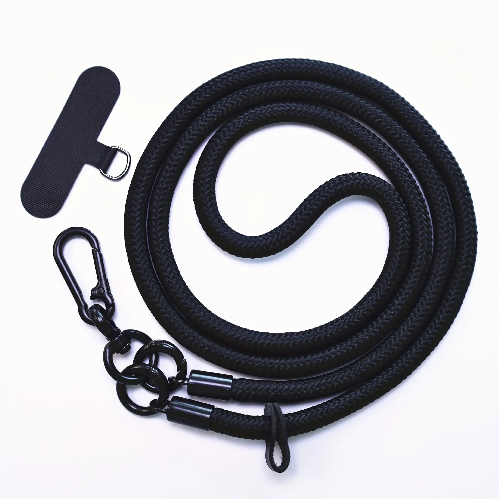 A Nylon Phone Strap Can Be Worn Diagonally