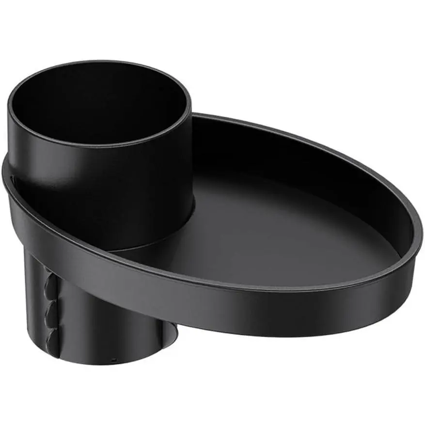 Car Seat Snack Tray - Travel Tray Cup Holder for Car Seat, with Plate Organizer Rotatable Carseat Cup Holder with Food Trays,Car Accessories