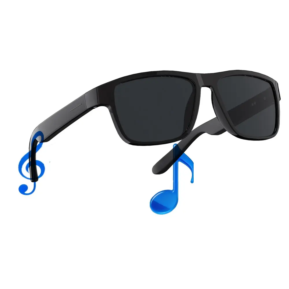 Audio Smart Glasses with Music Playback,AI Voice Assistant,Open Ear Music Speakers,Hand-Free Call,UV Protection Lens,Easy Pairing,Magnetic Charging