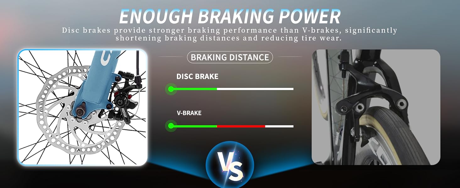 24/26 inch Kids Mountain Bike for Boys/Girls/Men/Women 21 Speeds Kids Bike, 2.125'' Tires MTB Bicycle with Suspension Fork, Dual Disc Brakes, Internal Wiring Frame, Auxiliary Handle