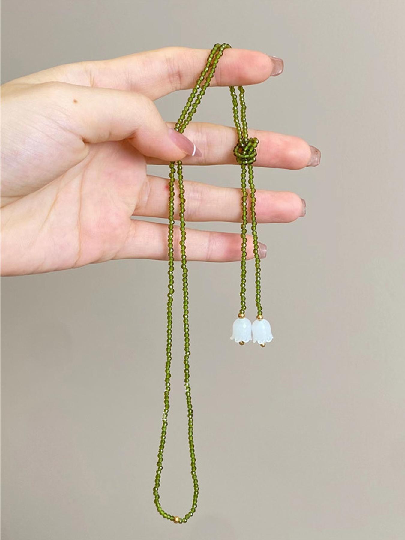 Women's Elegant Artificial Crystal Decor Pendant Necklace, Fashion Jewelry for Party, Daily Clothing Decor, Trendy All-match & Exquisite Jewelry for Birthday Gift, Fashion Pendants