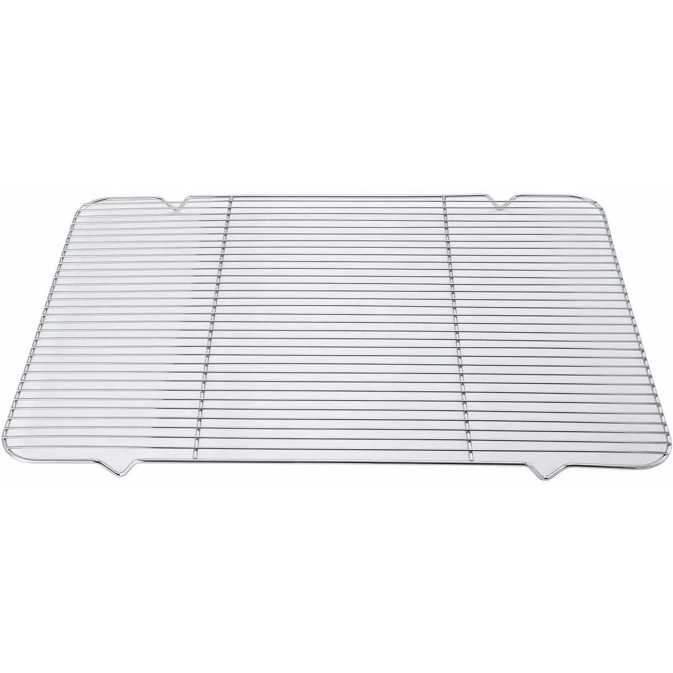 Kitchen Chrome Icing & Cooling Rack - 16.25-Inch by 25-Inch Medium Size with Built-in Feet