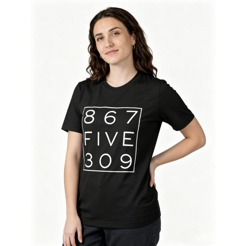 8675309 Nostalgic And Funny 80S Essential T-ShirtS ,Retro , Funny Music Shirt,Tommy Tutone,Music Lover Shirt,Music Gift,Retro Gift Shirt,Funny Gift Shirt,100%Cotton,Unisex Crew-Neck Tee
