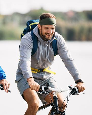 Sport Headbands for Men - 7 Pcs Sweat Absorbent Running Headband for Fitness Workout Running Rugby Baseball Yoga High Intensity Interval Training, Unisex Sweatband for Both Men and Women