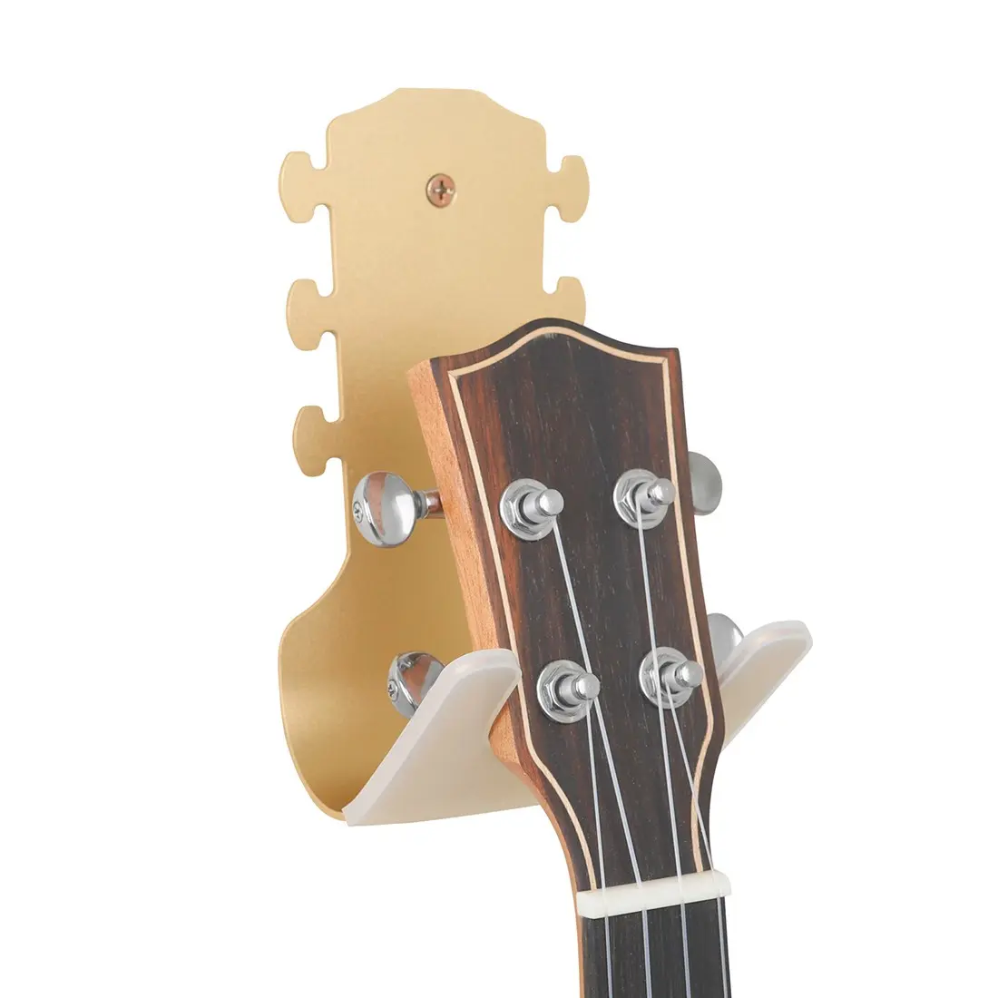 Guitar Wall Mount Holder Guitar Hanger with Pick Slot Skateboard Rack Ukulele Stand Wooden Violin Display Stand with Tool for Storage Bass Acoustic Mandolin Banjo