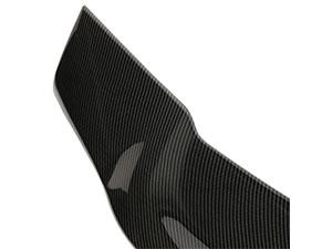 Duckbill Spoiler Wing Compatible with 2008-2014 Mercedes Benz W204 C-Class C180 C200 C250 C300 C350 C63 All Sedan Models Tail Wing Rear Trunk Lid ABS Plastic (Carbon Fiber Color)